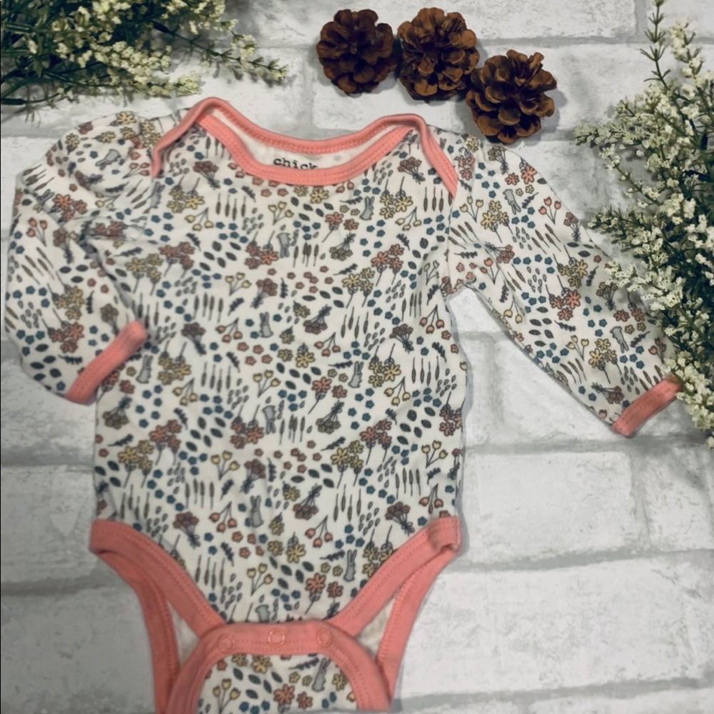 Floral onesie